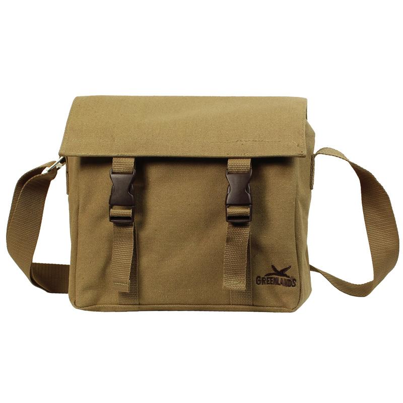 Pukkel Nieuw /  Canvas Khaki met Draagband -2726-a